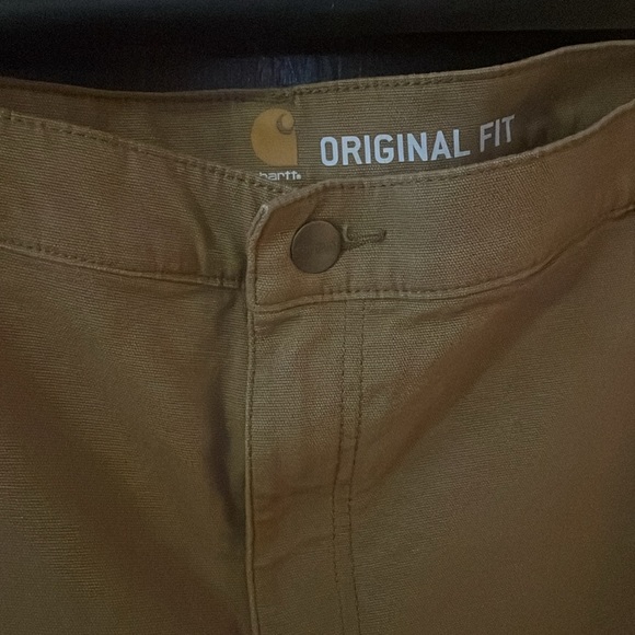 NWOT women’s Carhartt size 24W khaki pants - Picture 2 of 6